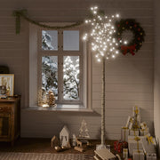 Kerstboom 220 cm met 220 koudwitte led buiten binnen