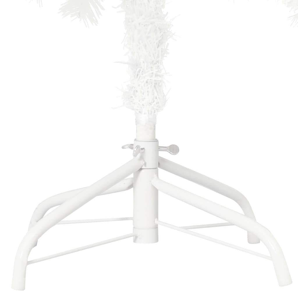 Kunstkerstboom Met Verlichting En Kerstballen 20 Cm Wit 120 x 75 cm Goud