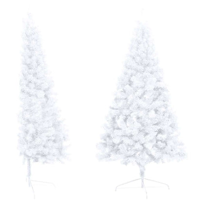 Kunstkerstboom Met Verlichting En Kerstballen Half 1