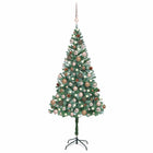 Kunstkerstboom 180 cm met verlichting en decoratie