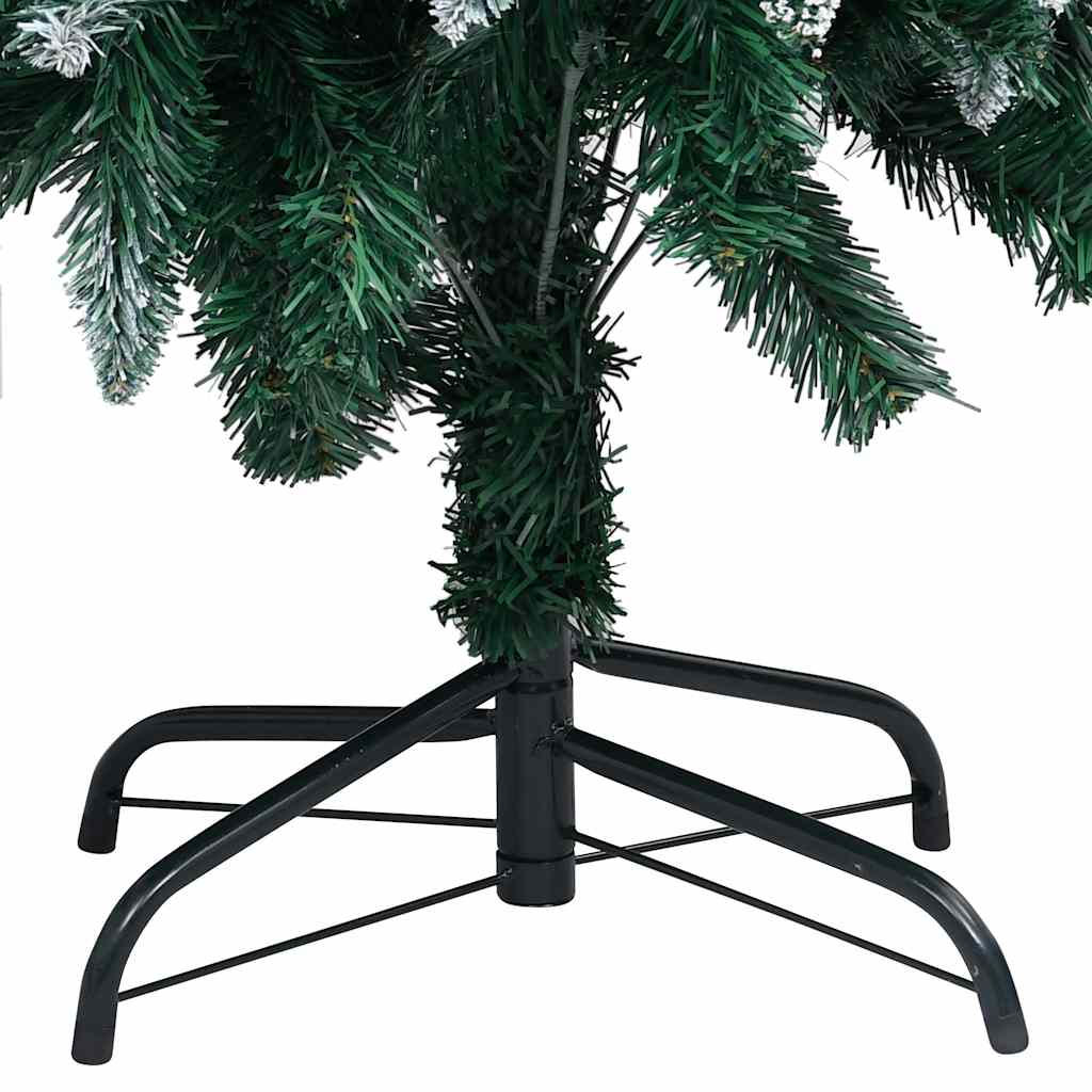 Kunstkerstboom Met Verlichting Kerstballen Dennenappels 180 Cm 180 x 100 cm Rozen