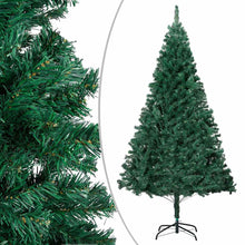 Kunstkerstboom met verlichting en kerstballen 120 cm PVC groen