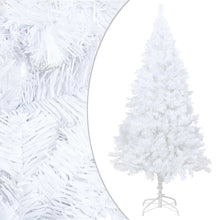 Kunstkerstboom Met Verlichting En Kerstballen 150 Cm Pvc 150 x 80 cm wit en rozé