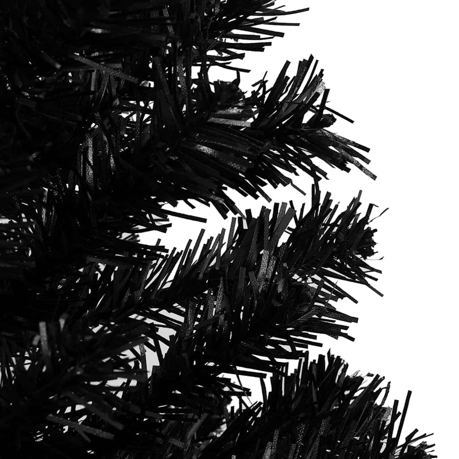 Kunstkerstboom Met Verlichting En Kerstballen 240 Cm Pvc 1