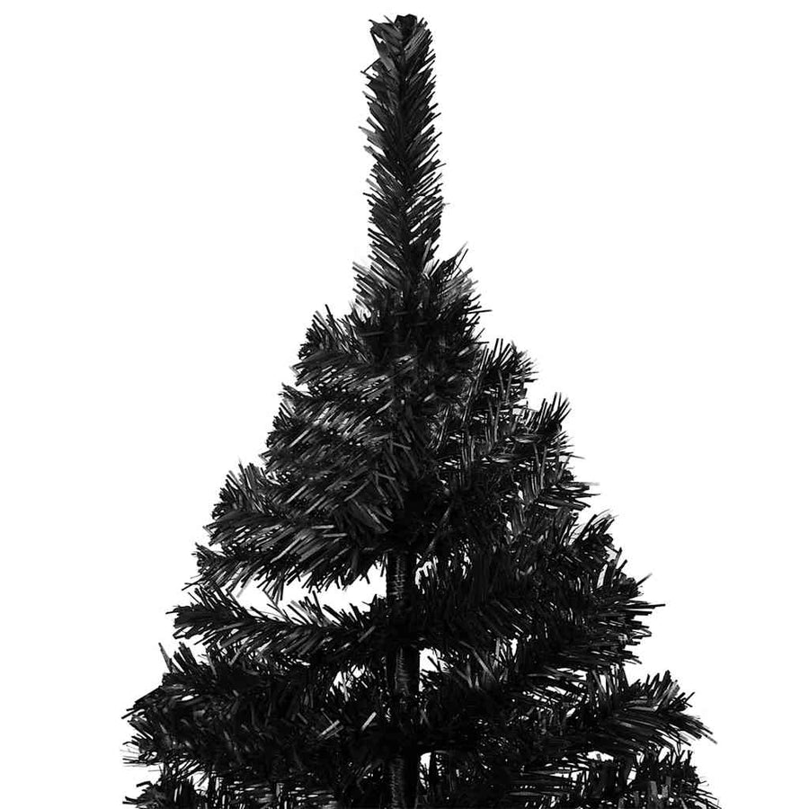 Kunstkerstboom Met Verlichting En Kerstballen 240 Cm Pvc 1