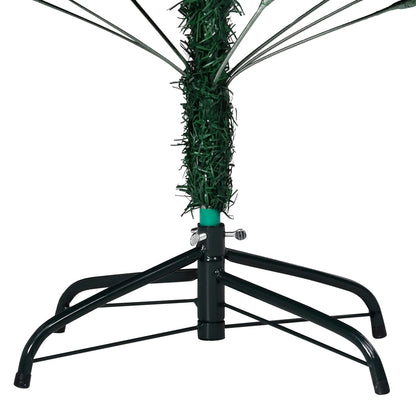 Kunstkerstboom Met Verlichting En Kerstballen 20 Cm Pvc 210 x 110 cm Groen en rood