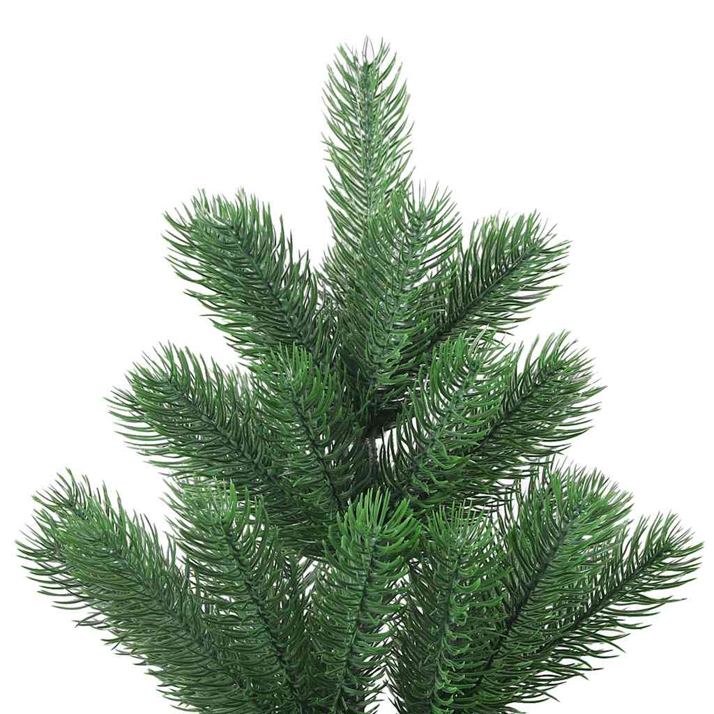 Kunstkerstboom Nordmann Met Led's En Kerstballen 150 Cm Groen 150 x 120 cm