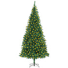 Kunstkerstboom Met Verlichting 300 Cm 300 x 155 cm Groen