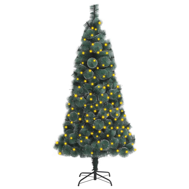 Kunstkerstboom Met Verlichting En Standaard 50 Cm Pet Groen 150 x 80 cm