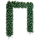 Kerstboog Met Led's 240 Cm Groen