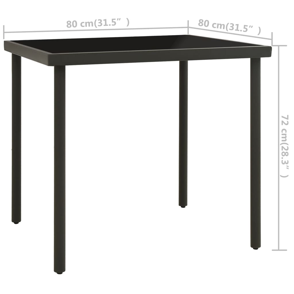-Delige Tuinset Staal 5