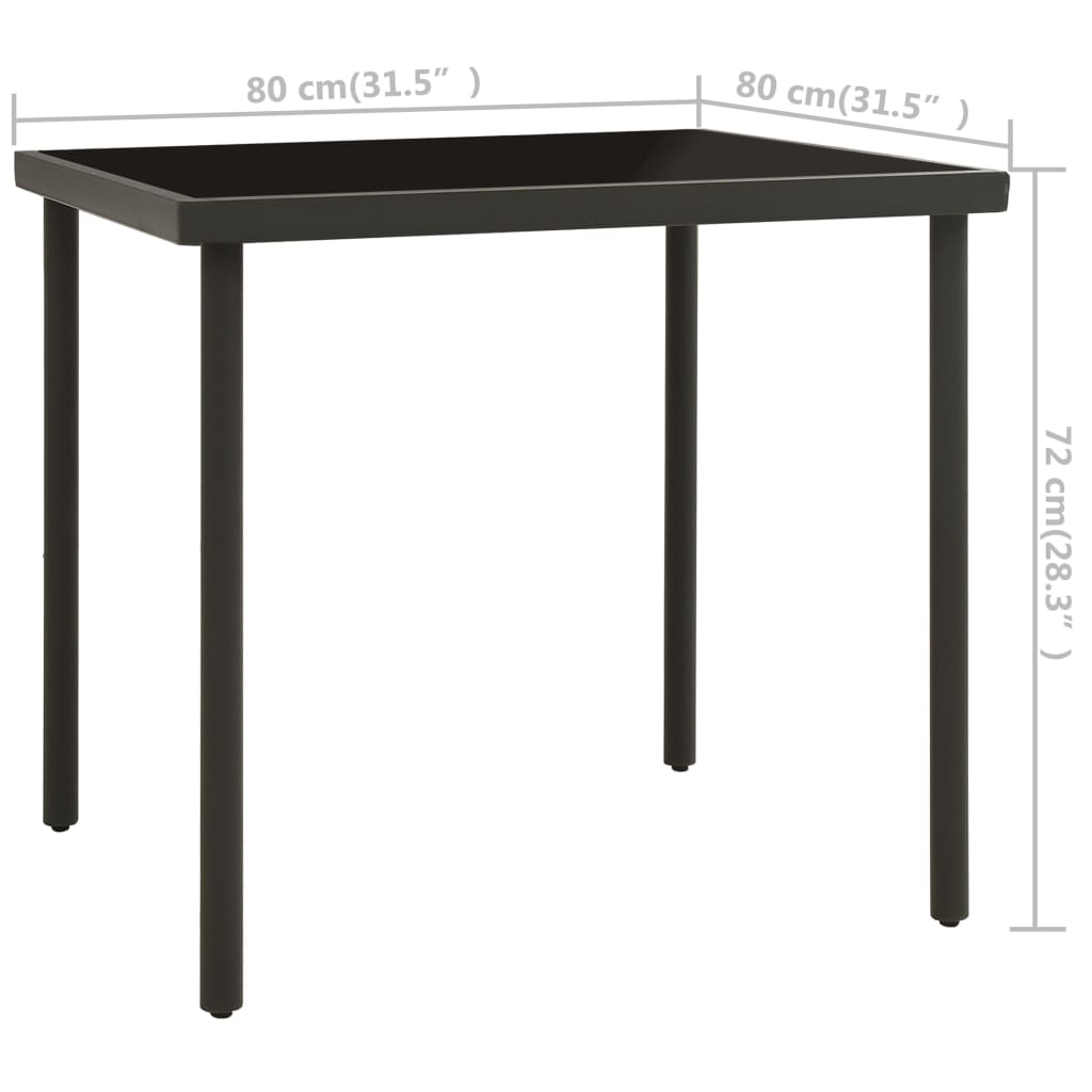 -Delige Tuinset Staal 3