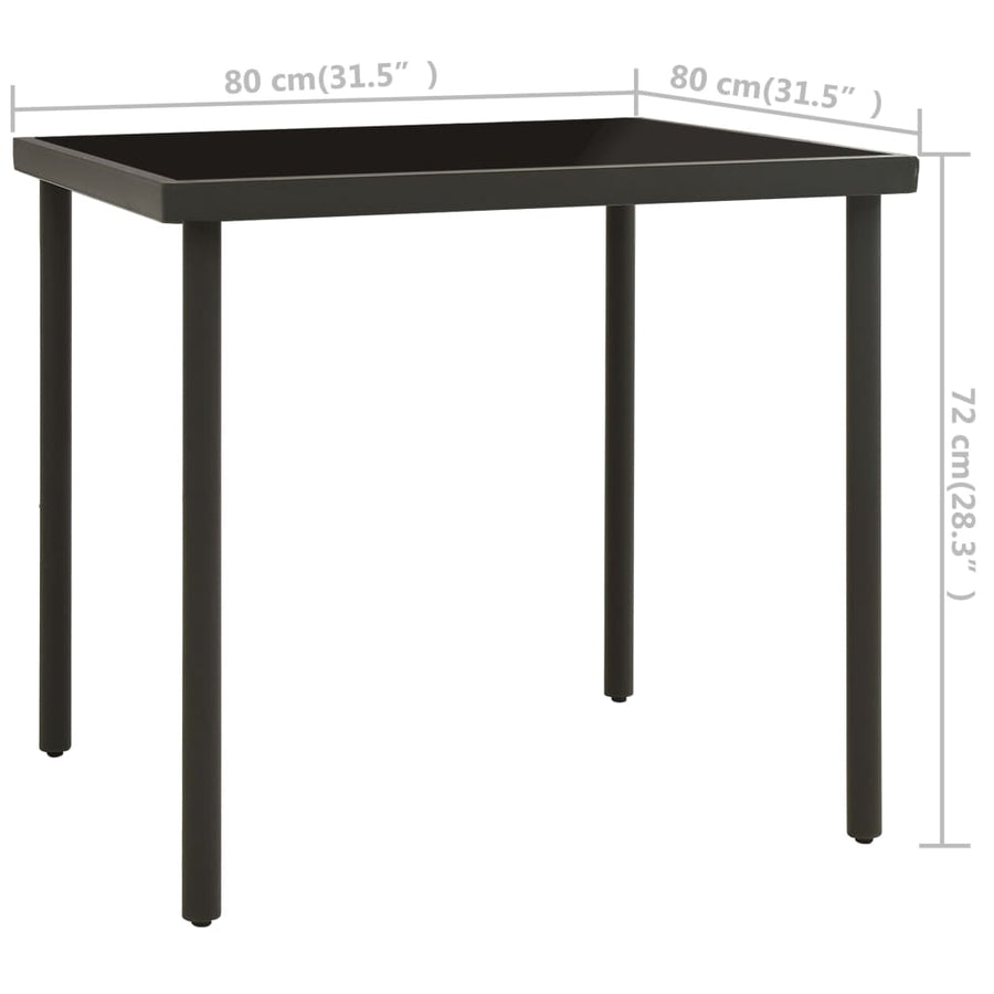 -Delige Tuinset Staal 3