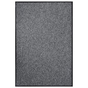 Deurmat 80x120 cm grijs anti-slip