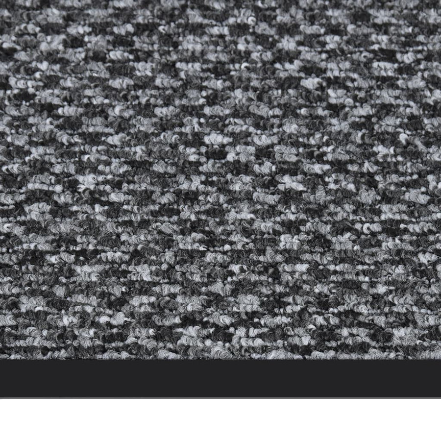 Deurmat 80 x 120 cm Grijs