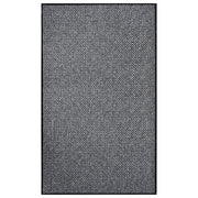 Deurmat 90x150 cm grijs