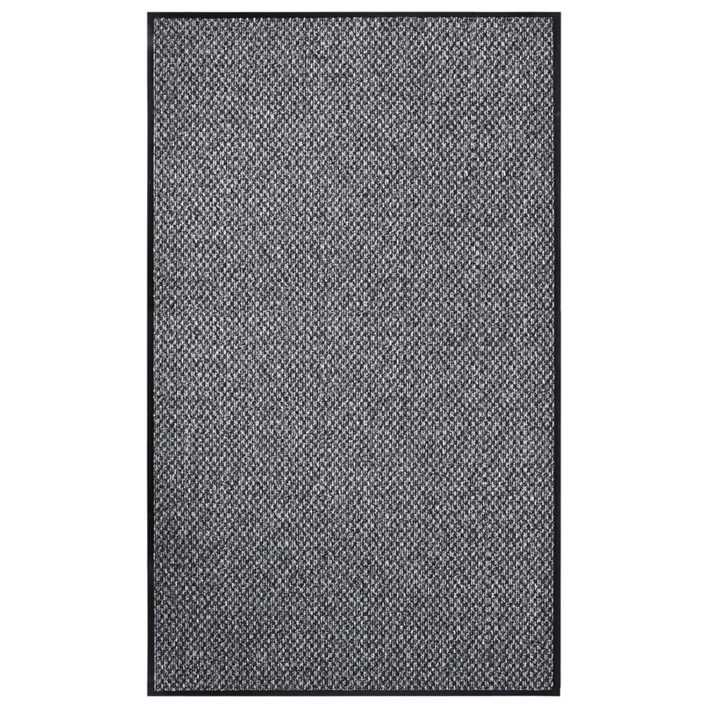 Deurmat 90 x 150 cm Grijs