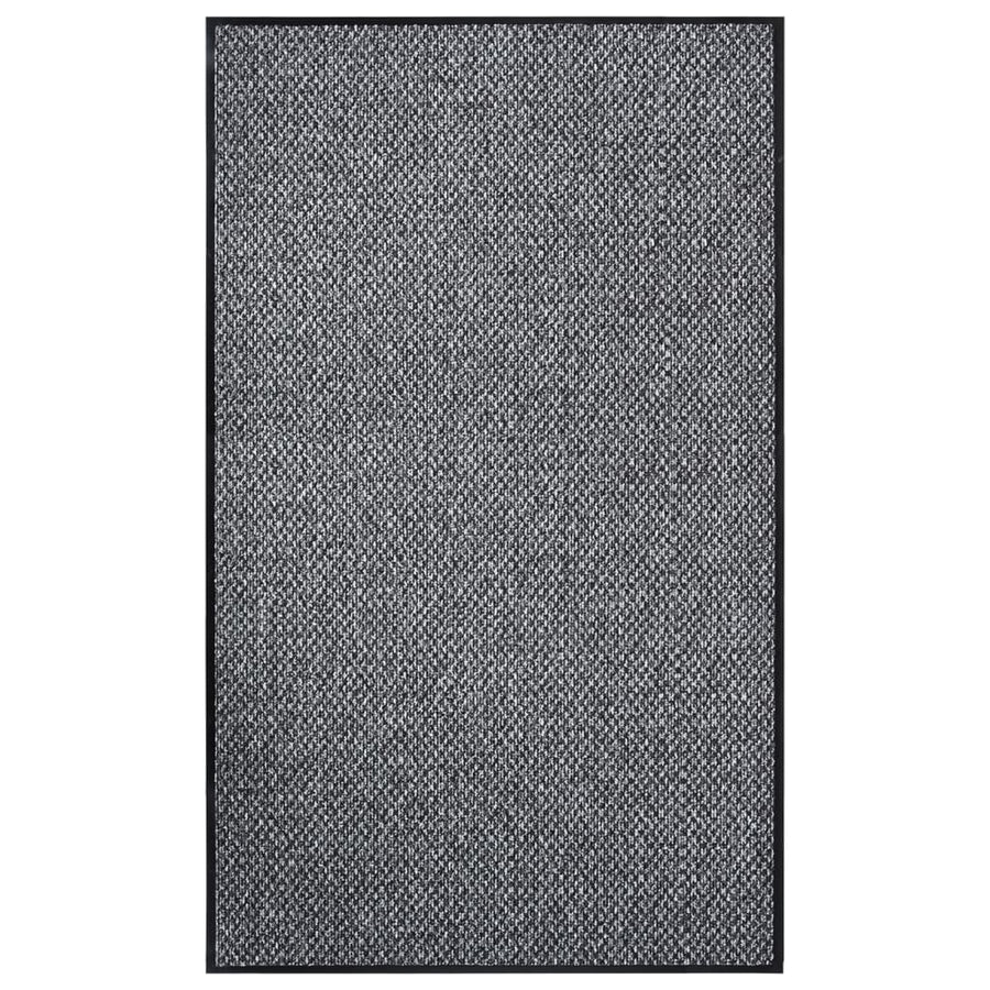 Deurmat 90 x 150 cm Grijs