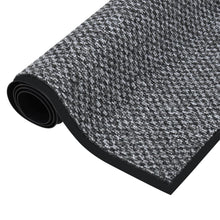 Deurmat 90 x 150 cm Grijs