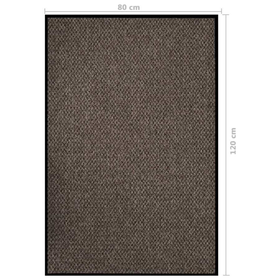 Deurmat 80 x 120 cm Beige