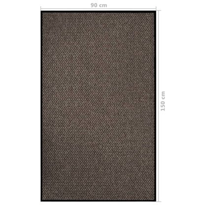 Deurmat 90 x 150 cm Beige