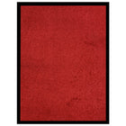Deurmat 40x60 cm rood polypropyleen