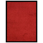 Deurmat 60x80 cm rood