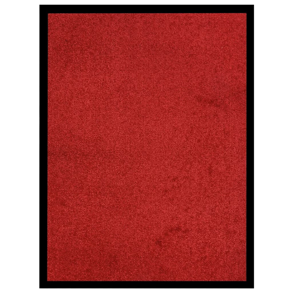 Deurmat 60 x 80 cm Rood