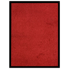 Deurmat 60 x 80 cm Rood