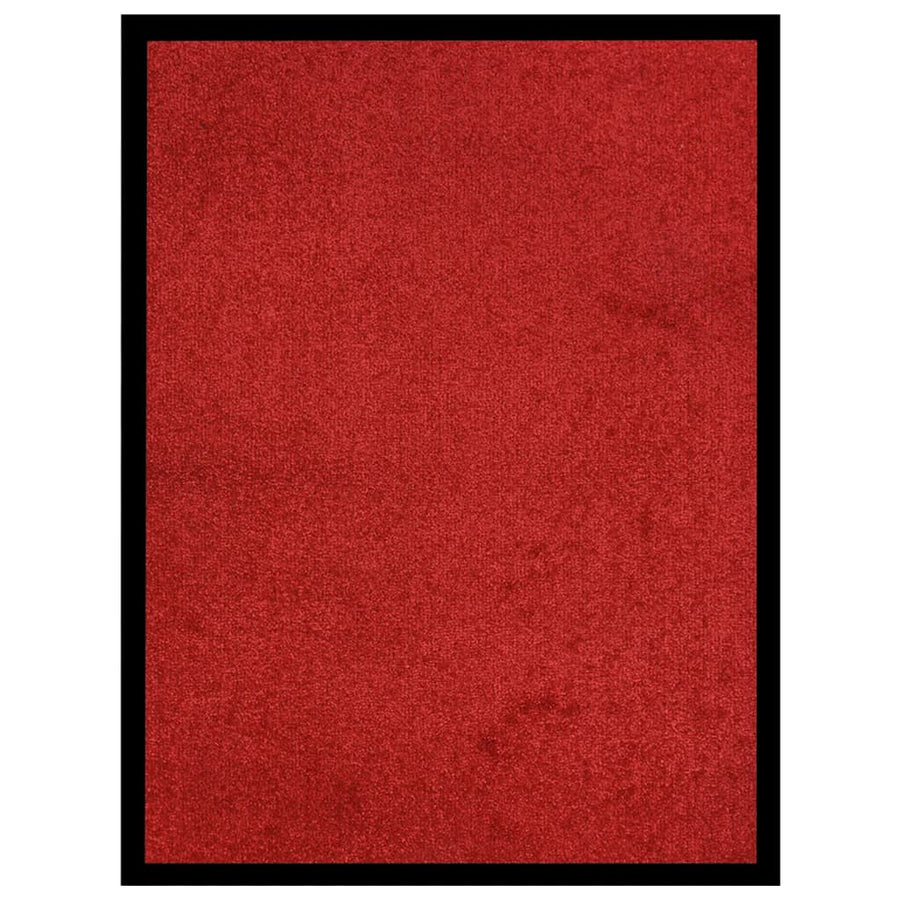 Deurmat 60 x 80 cm Rood