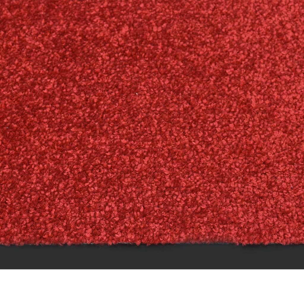 Deurmat 60 x 80 cm Rood