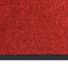 Deurmat 60 x 80 cm Rood