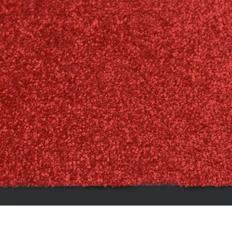 Deurmat 60 x 80 cm Rood