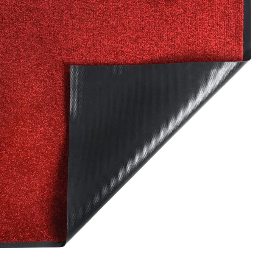 Deurmat 60 x 80 cm Rood