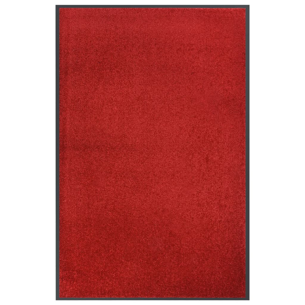Deurmat 80x120 cm rood