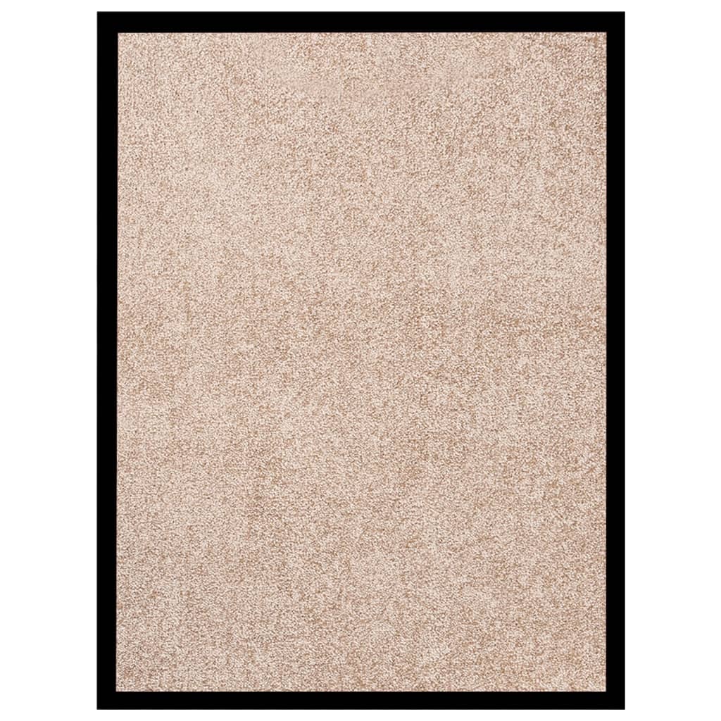 Deurmat 60 x 80 cm Beige
