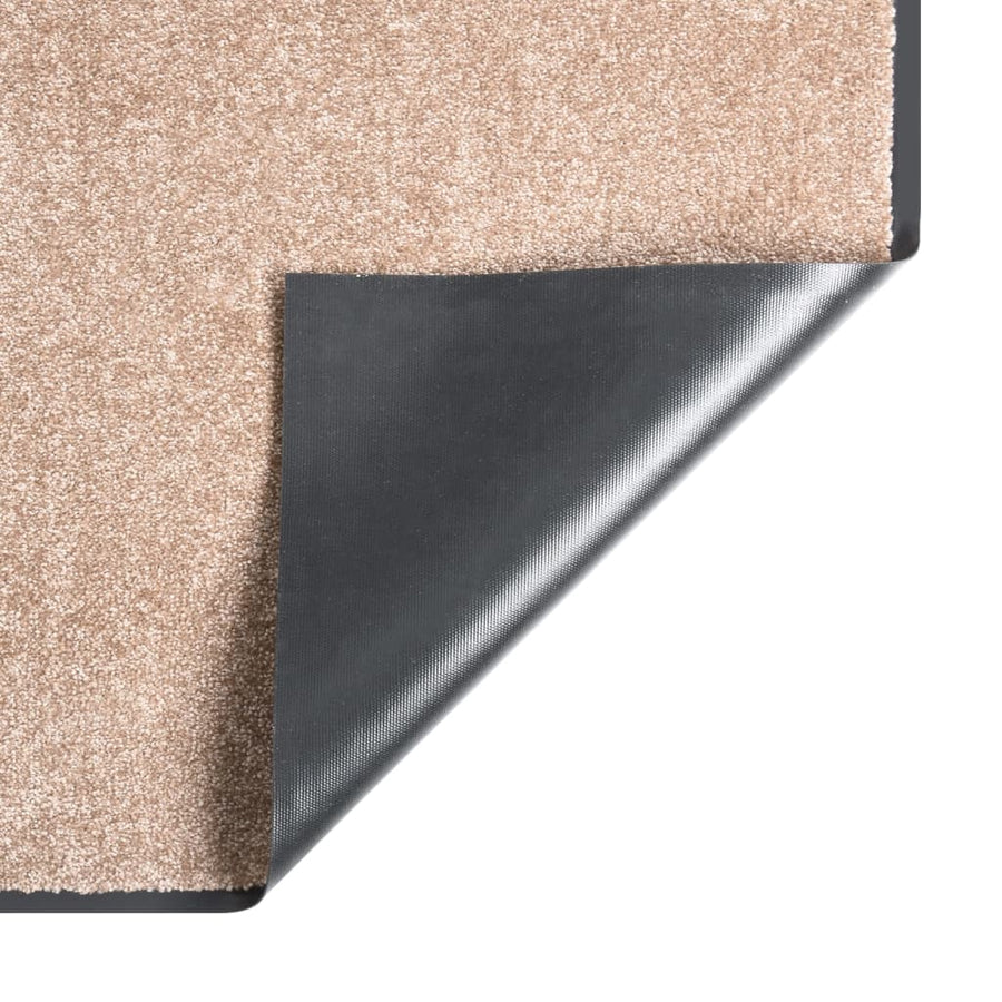 Deurmat 60 x 80 cm Beige