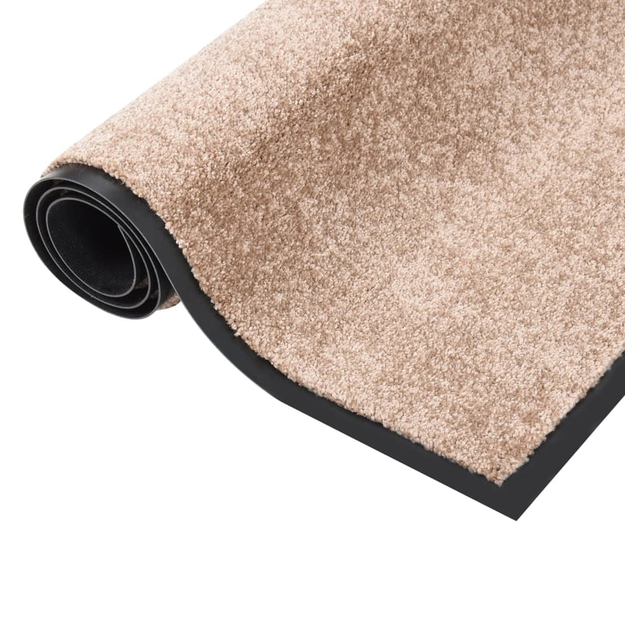 Deurmat 80 x 120 cm Beige
