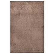 Deurmat 80x120 cm bruin polypropyleen