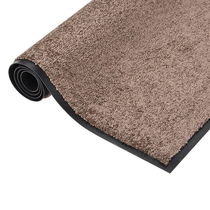 Deurmat 80 x 120 cm Bruin