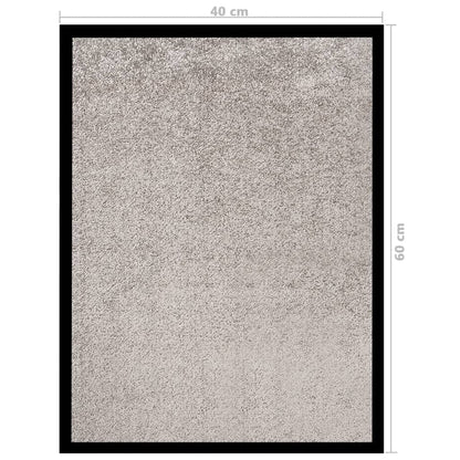Deurmat 40 x 60 cm Grijs