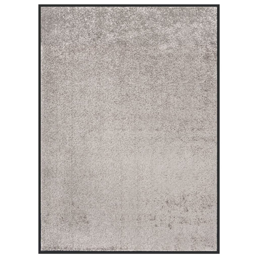Deurmat 60 x 80 cm Grijs