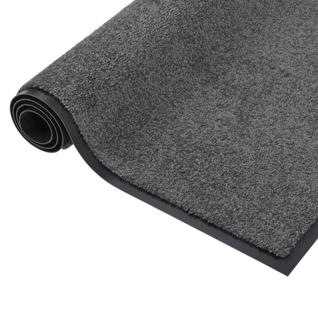 Deurmat Kleurig 40 x 60 cm Antraciet
