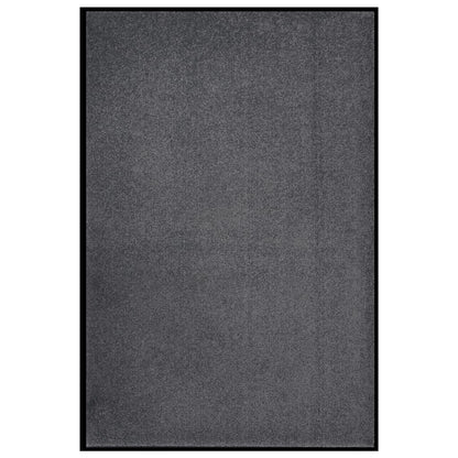 Deurmat Kleurig 80 x 120 cm Antraciet