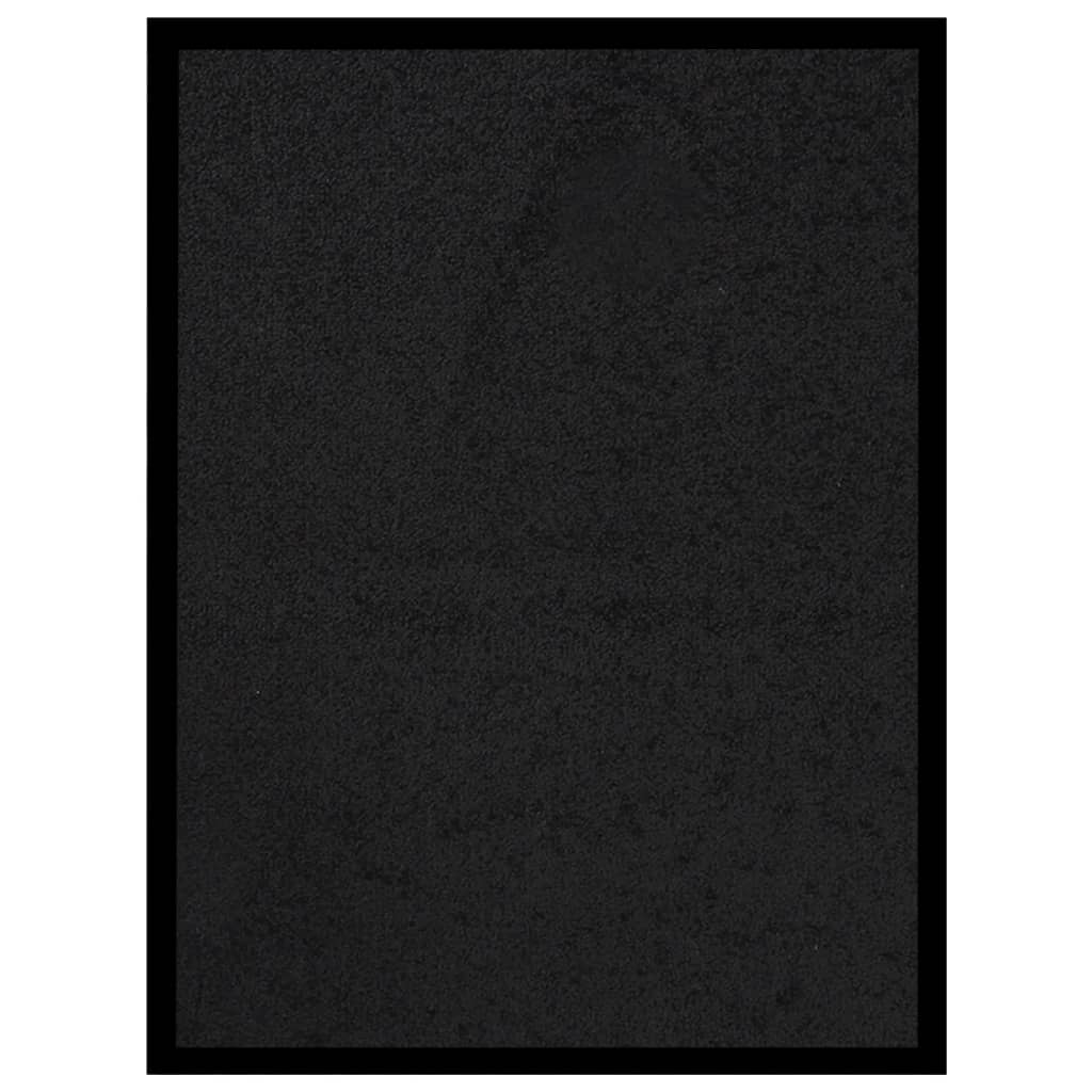 Deurmat 40 x 60 cm Zwart