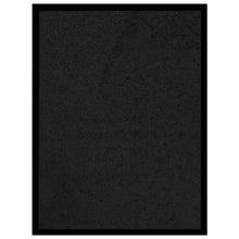 Deurmat 40 x 60 cm Zwart