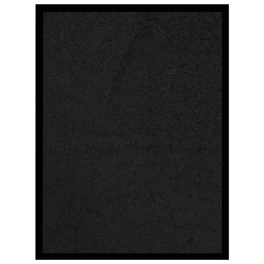 Deurmat 40 x 60 cm Zwart
