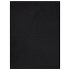 Deurmat 60x80 cm zwart velours anti-slip