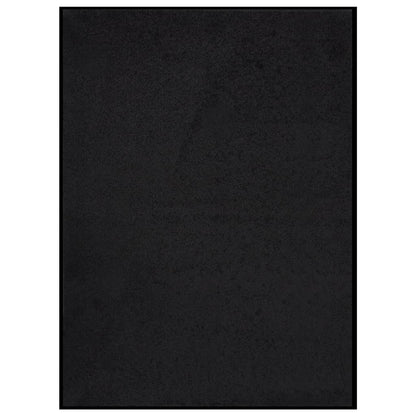 Deurmat 60 x 80 cm Zwart