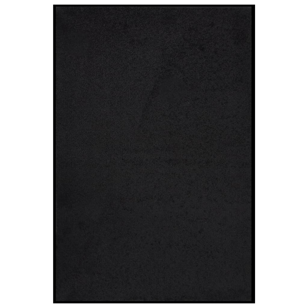 Deurmat 80 x 120 cm Zwart